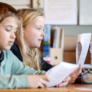 Kinderen leren lezen klas 2, 3, (4)