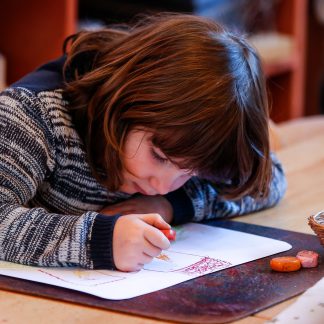 Kinderbespreking in de vrijeschool
