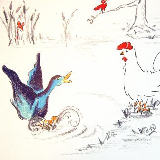 De bruiloft van piepkuiken