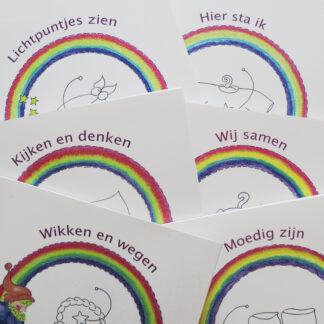 Regenboogboekjes voor kleuters - 6 boekjes per set