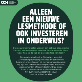 Nieuwe kerndoelen - nieuwe leerlijnen